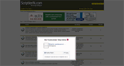 Desktop Screenshot of forum.scriptlerin.com